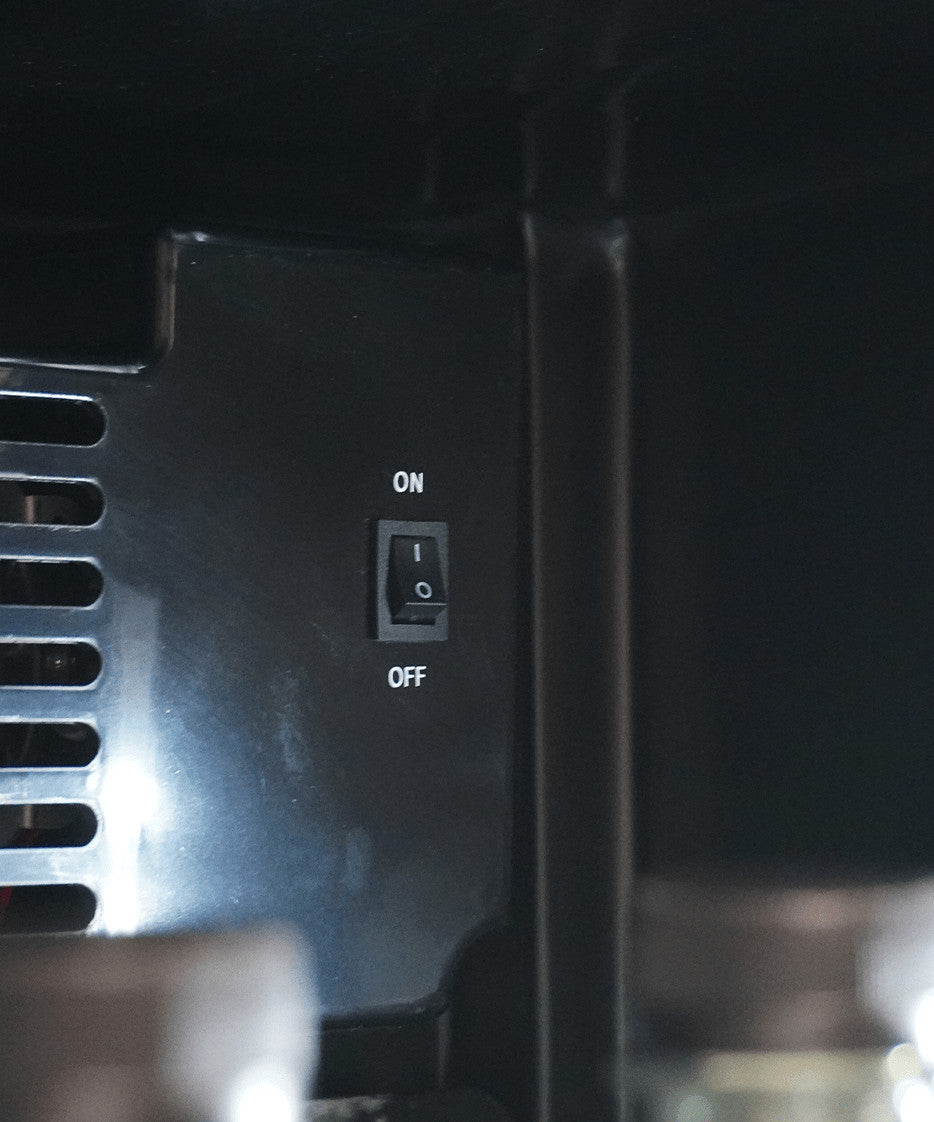 Armoire réfrigérée positive SVE 450 noir 1 porte en verre 400 litres Combisteel - vue 10 - Frigo professionnel vitré pro CHR - Cuistéo