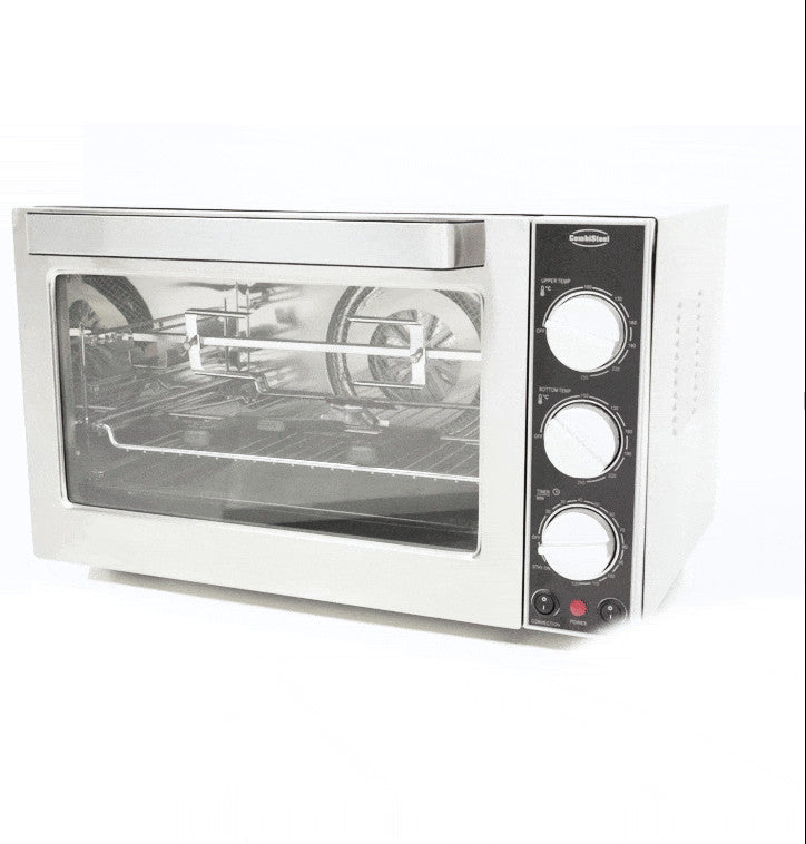 Four à convection électrique Fonction rôtisserie Température +100/+250 42 l Combisteel - vue 7 - Four à convection pro CHR - Cuistéo