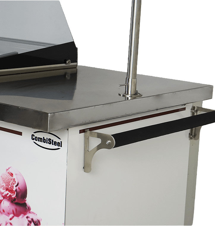 Chariot à glace mobile Rhodos 9x5 litres 354 l Combisteel - vue 8 - Vitrine à Glace pro CHR - Cuistéo