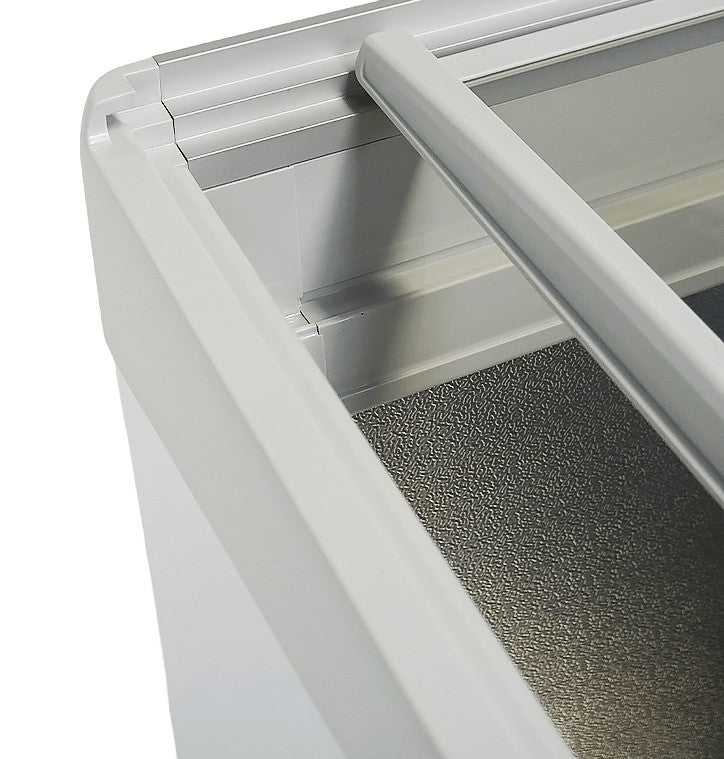 Congélateur bahut couvercle en verre lotte 516 l Blanc 1634 mm Combisteel - vue 10 - Congélateur Vitré pro CHR - Cuistéo