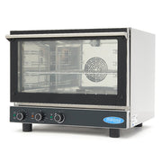 Four mixte vapeur - 4 plateaux (1/1 GN / 60 x 40cm) - Analogique - 400V 4 L 5800 W Maxima - Four mixte professionnel CHR - matériel cuisine pro - Cuistéo