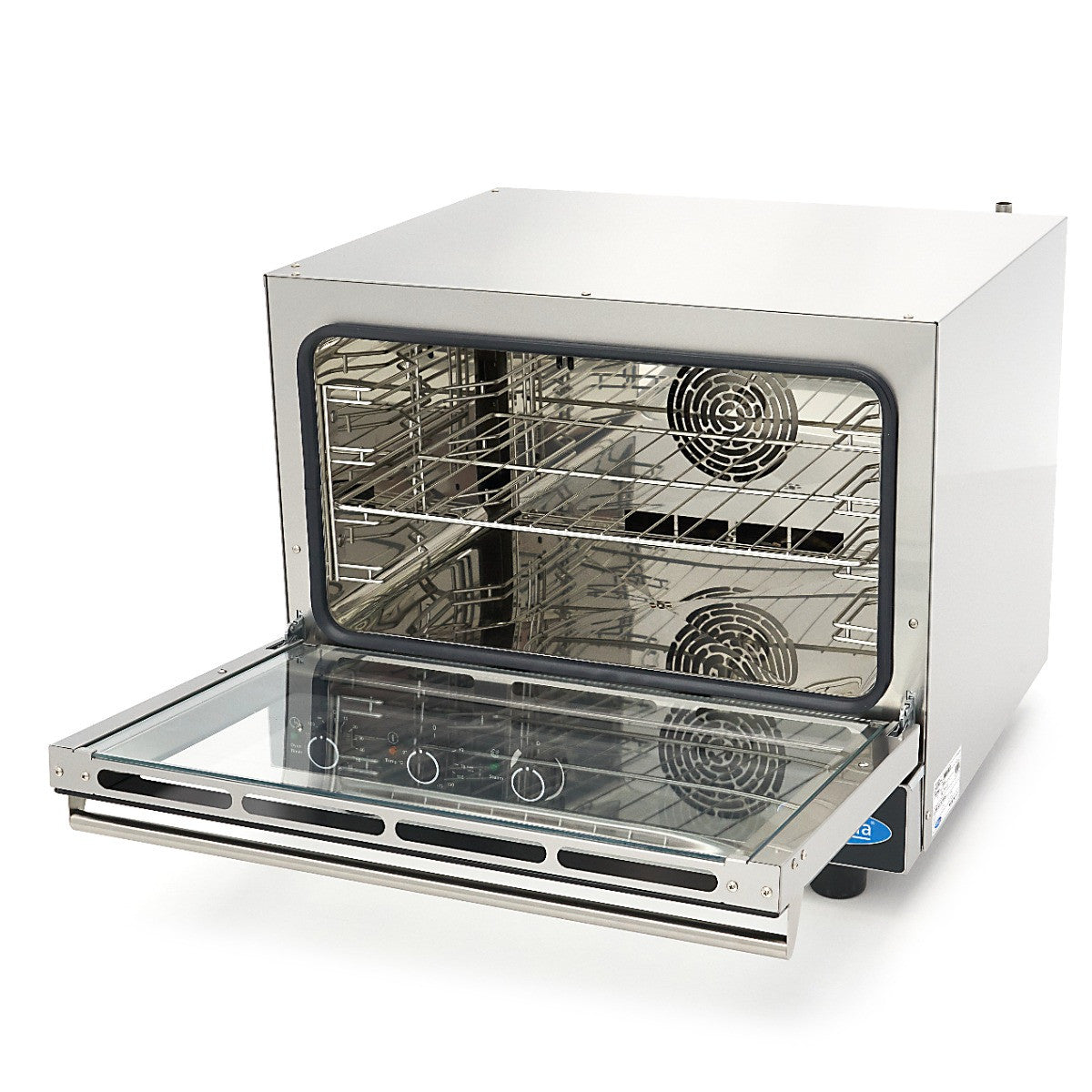 Four mixte vapeur - 4 plateaux (1/1 GN / 60 x 40cm) - Analogique - 400V 4 L 5800 W Maxima - vue 6 - Four mixte pro CHR - Cuistéo