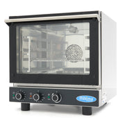 Four à vapeur combiné - 4 bacs GN 2/3 - Analogique - Ventilateur réversible 690x590x630 mm 4 L 3300 W Maxima - Four mixte professionnel CHR - matériel cuisine pro - Cuistéo