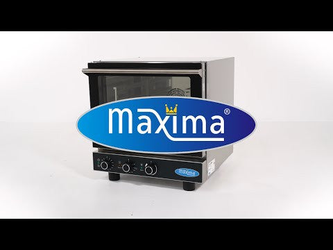 Four à vapeur combiné - 4 bacs GN 2/3 - Analogique - Ventilateur réversible 690x590x630 mm 4 L 3300 W Maxima - vue 9 - Four mixte pro CHR - Cuistéo