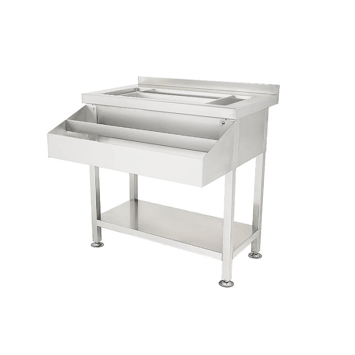 Bar à cocktails en inox 900 x 820 x 890 mm Combisteel - vue 4 - Bar Comptoir pro CHR - Cuistéo