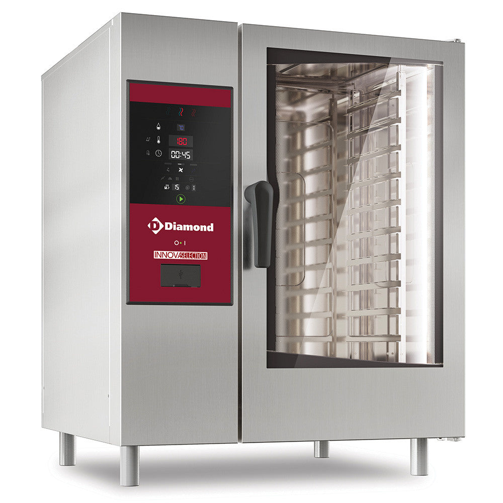 Four électrique vapeur boiler/ convection 10 xGN - Diamond