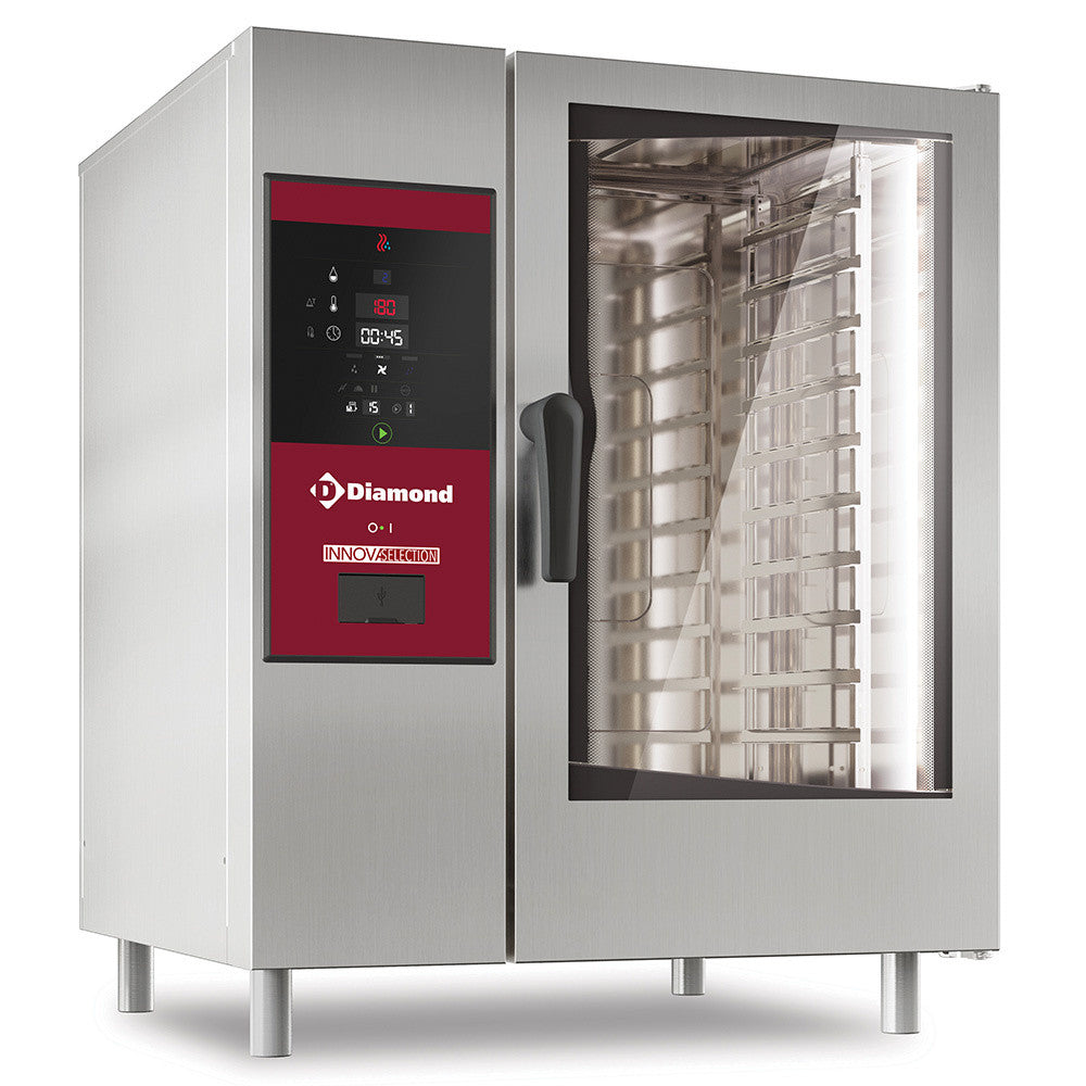 Four électrique vapeur directe/ convection 10 x GN - Diamond