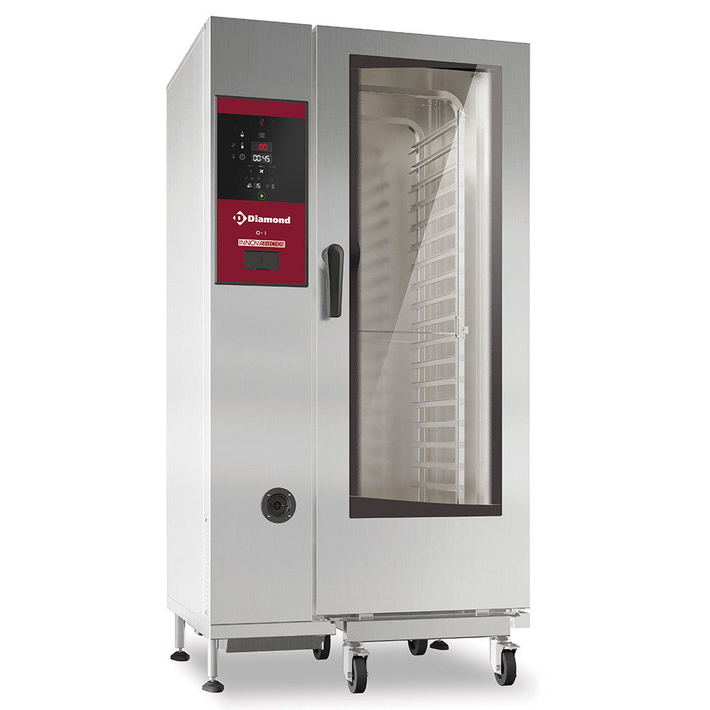 Four électrique vapeur directe + convection 20 x GN - Diamond
