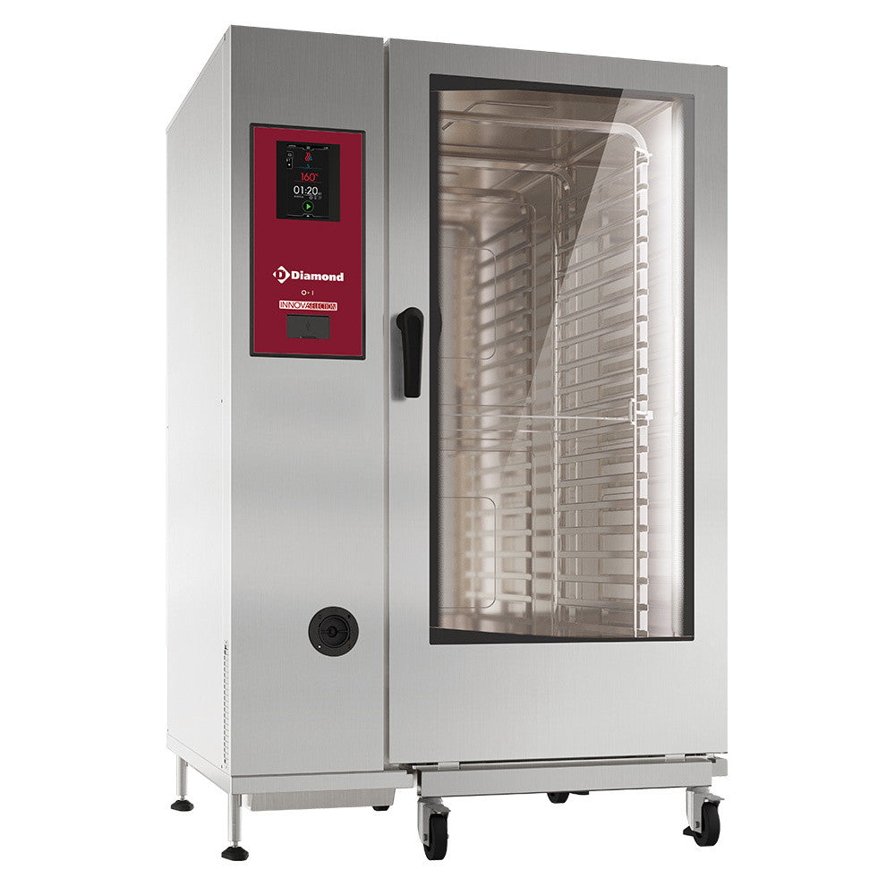 Four gaz touch vapeur directe / convection 22 GN - Diamond