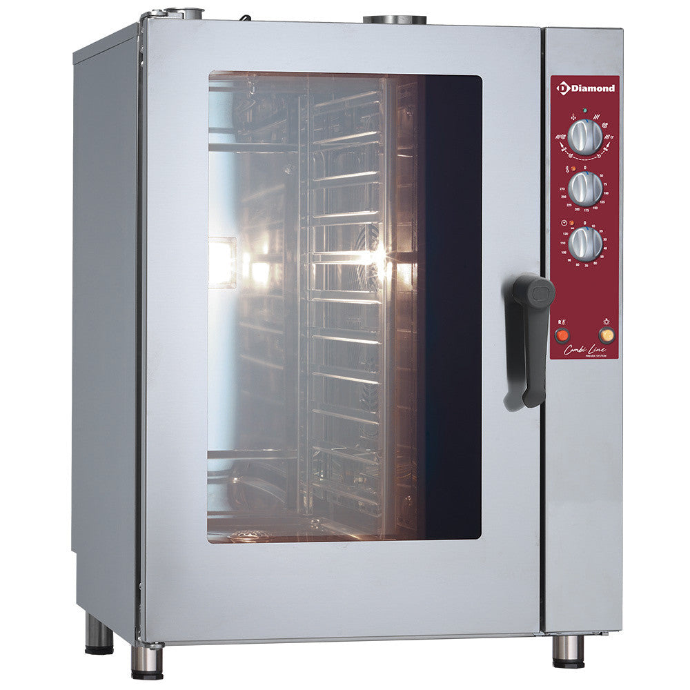 Four gaz vapeur/convection - 11x GN 1/1 - Diamond