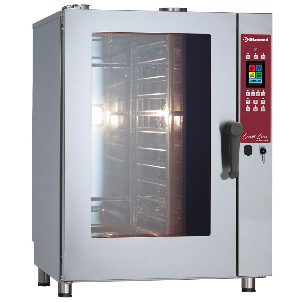 Four gaz vapeur/convection 11x GN 1/1 - Diamond