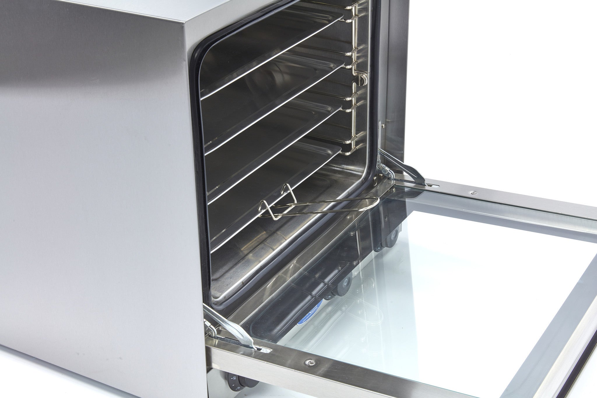 Four à Convection et Vapeur 4 Plaques - Minuterie 120 min - Gril & Cuisson Professionnel 600x600x580 mm 2670 W Maxima - vue 2 - Four mixte pro CHR - Cuistéo