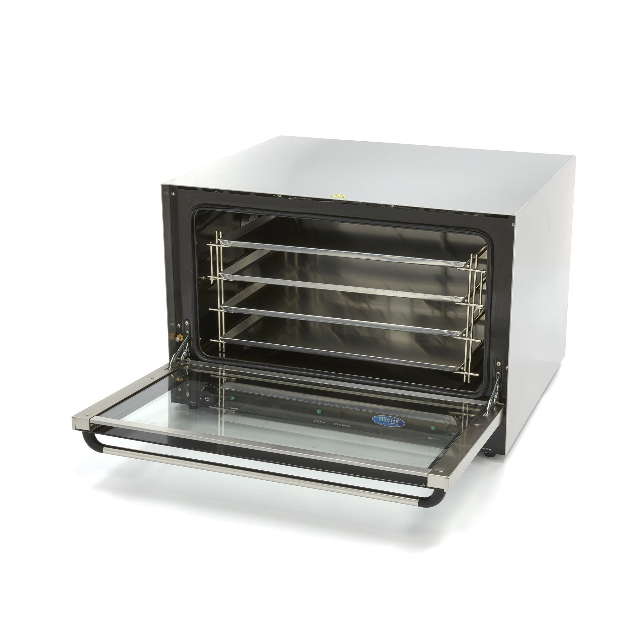 Four à convection - Vapeur - 4 plaques (60 x 40 cm) - 400V 6400 W Maxima - vue 2 - Four mixte pro CHR - Cuistéo