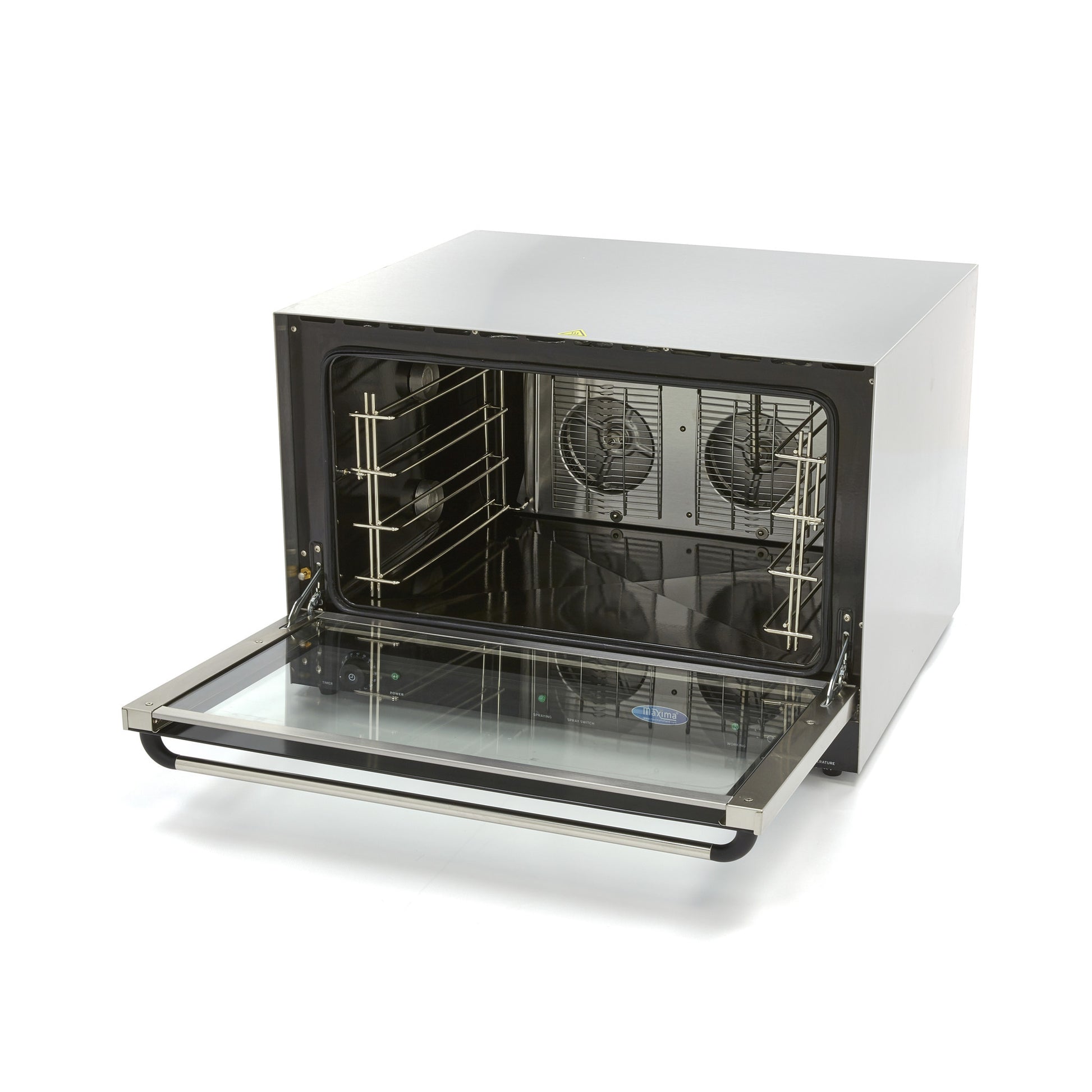 Four à convection - Vapeur - 4 plaques (60 x 40 cm) - 400V 6400 W Maxima - vue 4 - Four mixte pro CHR - Cuistéo