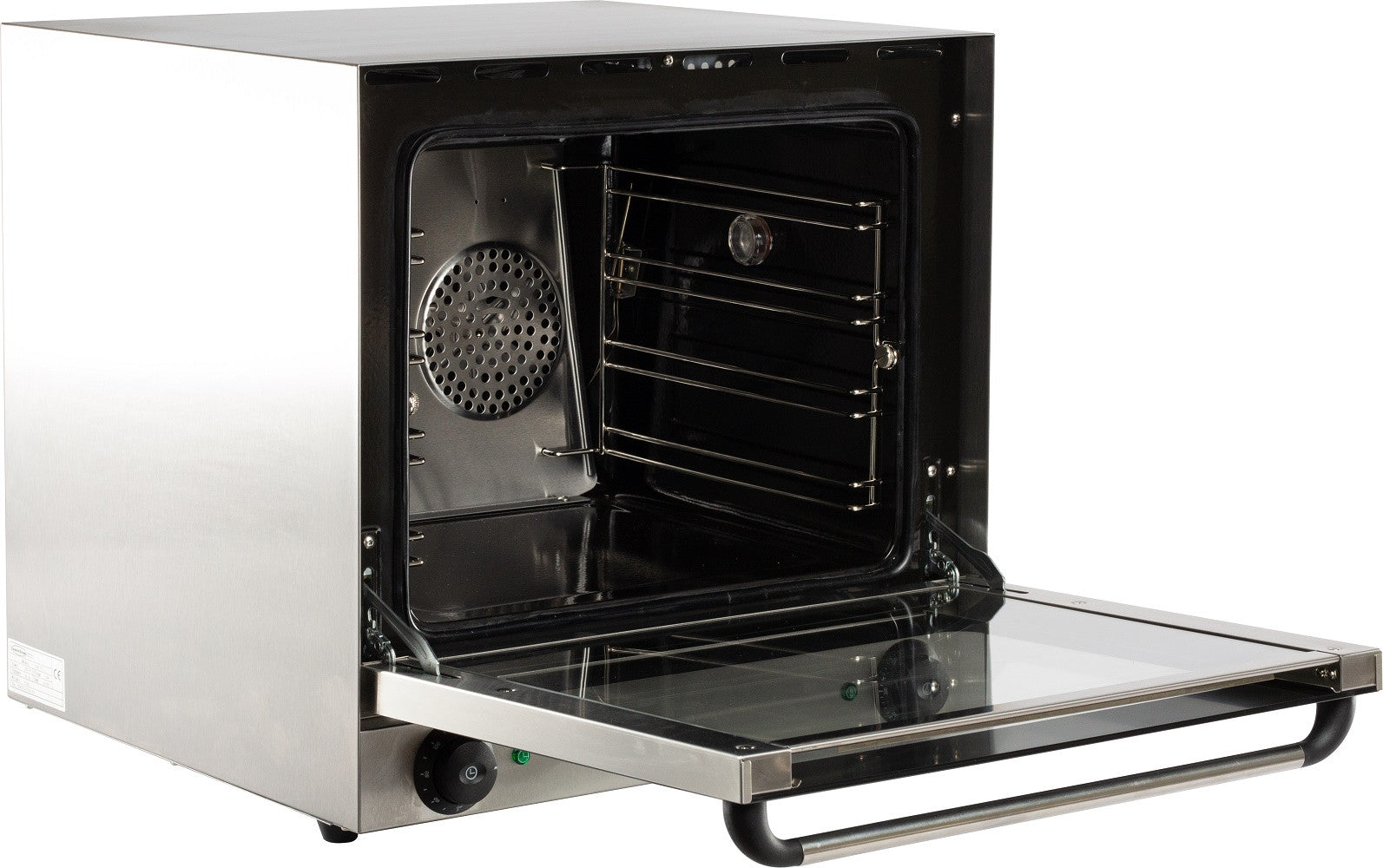 Four à convection électrique - 4 grilles - 0-300°C - 2,67 kW 595x530x570 mm Combisteel - vue 5 - Four à convection pro CHR - Cuistéo