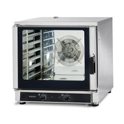 Four Mixte - 6 Niveaux GN 1/1 - Vapeur - 280°C - 7.65 kW - Manuel - MID 6 - Saro