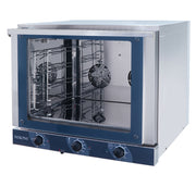 Four à Convection 4 Grilles GN 1/1 - Manuel 280°C - 3.15 kW - Acier Inox - EKO GN Saro - Four à convection professionnel CHR - matériel cuisine pro - Cuistéo