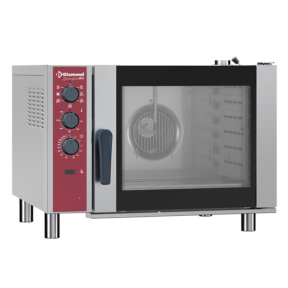 Four électrique convection 6x GN 1/1 humidificateur - Diamond