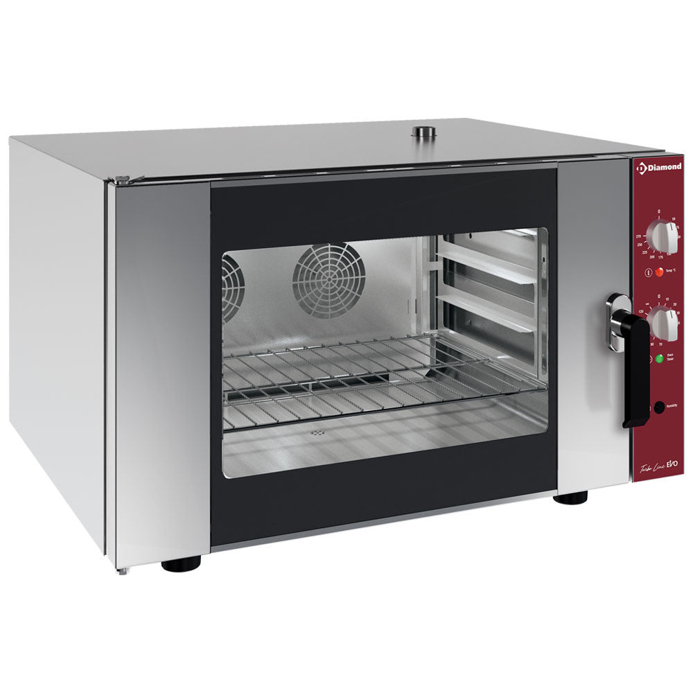 Four électrique à convection 4x GN 1/1 + humidificateur - Diamond