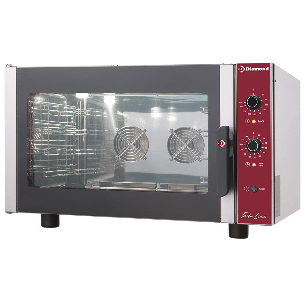 Four à convection électrique 4xGN 1/1 + humidificateur - Diamond