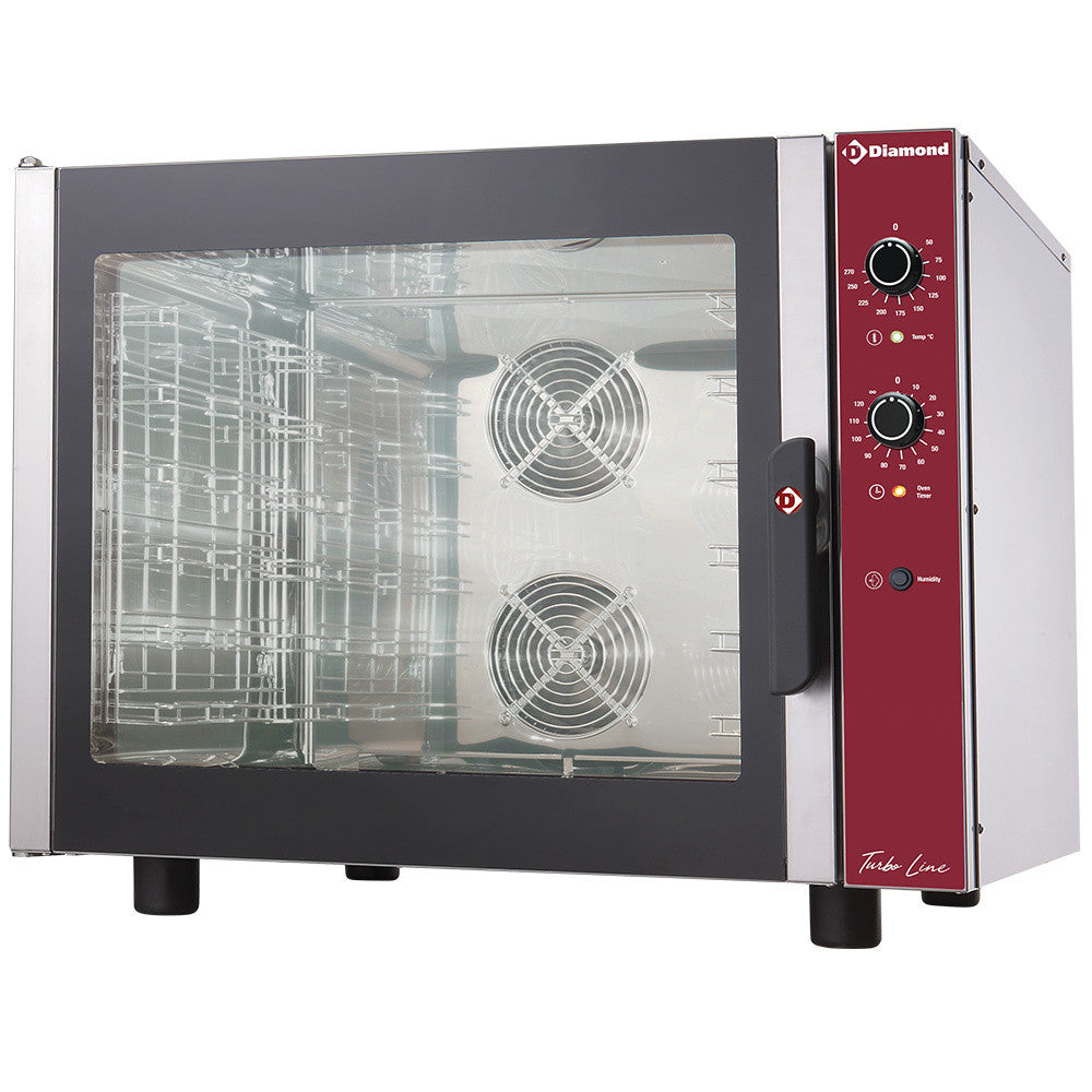 Four électrique convection 6x GN1/1 + humidificateur - Diamond