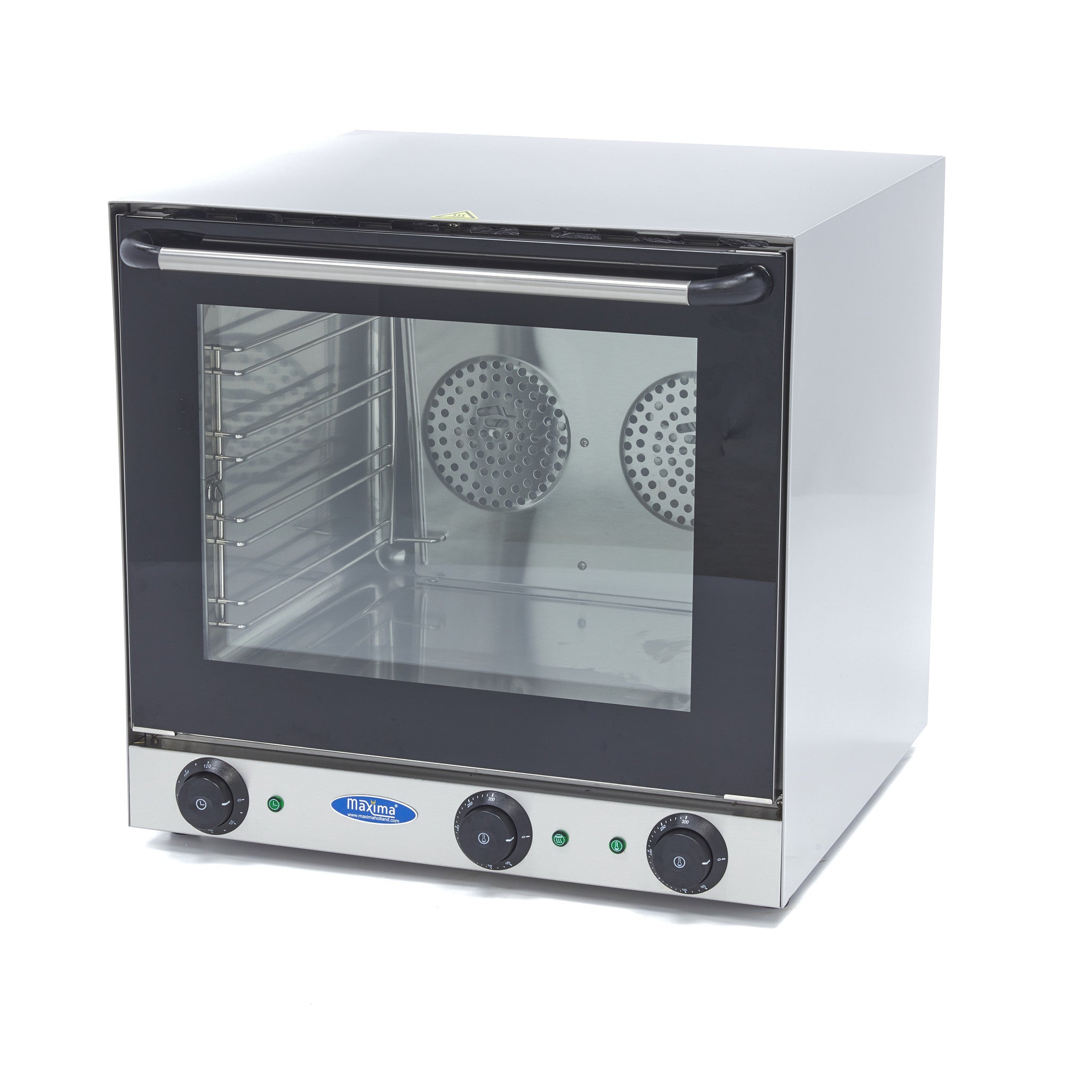 Four à convection - Grill - 4 plaques - Minuterie intégrée - 300°C 2670 W Maxima - Four à convection professionnel CHR - matériel cuisine pro - Cuistéo
