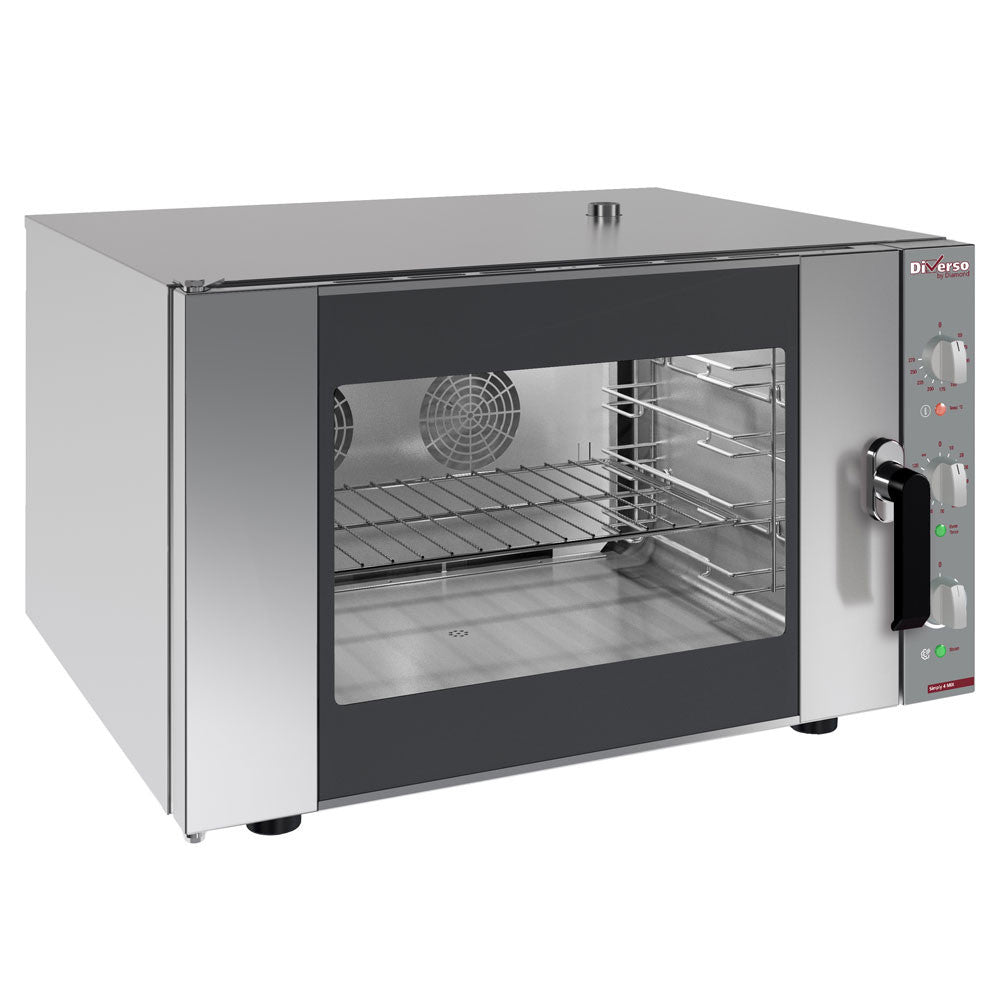 Four électrique vapeur convection - 4x GN - 600x400 - Diverso