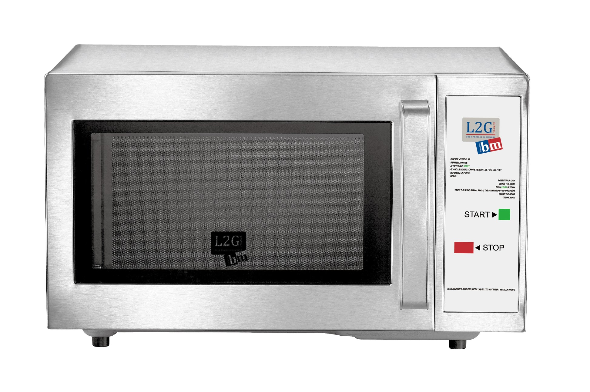 Four micro-ondes professionnel - 25L - 1000W - Auto-service - Démarrage rapide Saro - Four micro-ondes professionnel CHR - matériel cuisine pro - Cuistéo