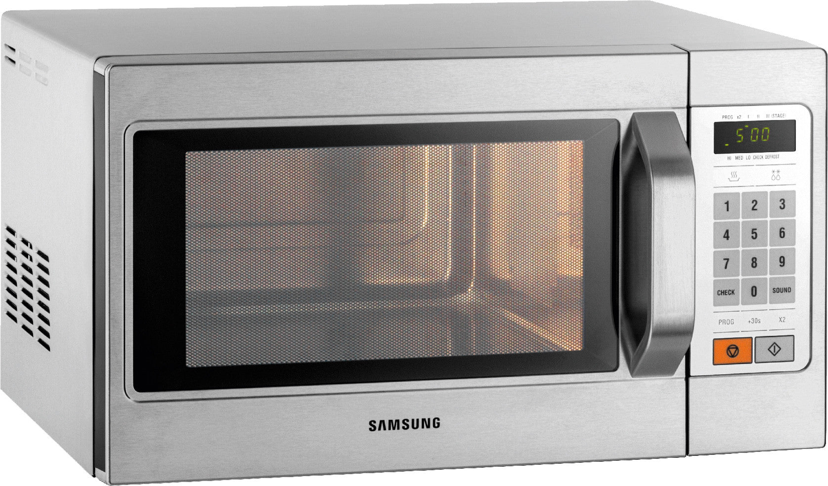 Four micro-ondes professionnel - 26L - 1100W - 4 niveaux puissance - 20 programmes Saro - Four micro-ondes professionnel CHR - matériel cuisine pro - Cuistéo