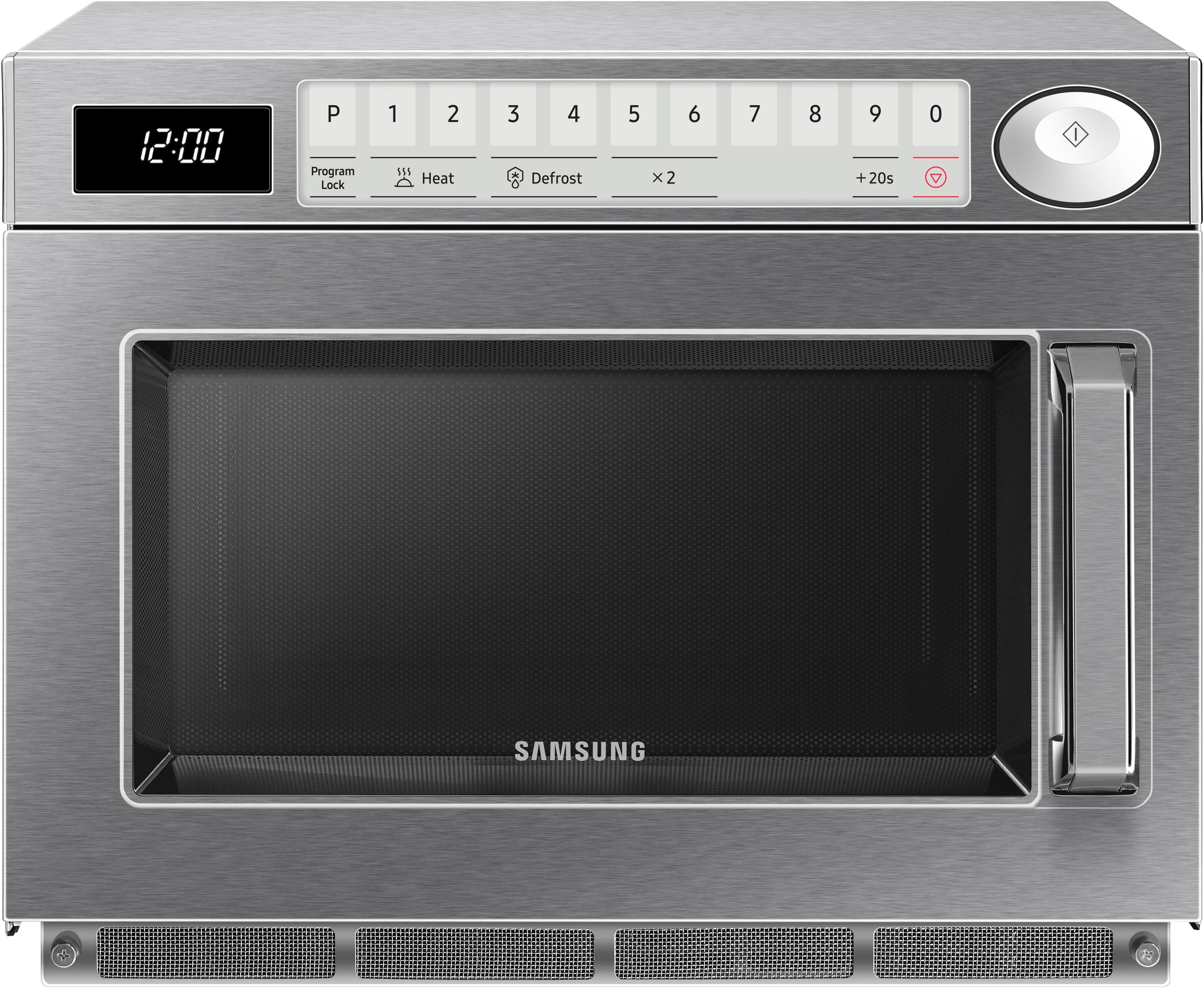 Four micro-ondes professionnel - 26L - 5 niveaux puissance - 50 programmes - Décongélation 5 kW Saro - Four micro-ondes professionnel CHR - matériel cuisine pro - Cuistéo