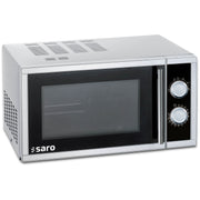 Four micro-ondes professionnel - 23L - Fonction grill - 5 niveaux puissance - Décongélation 1 kW Saro - Four micro-ondes professionnel CHR - matériel cuisine pro - Cuistéo