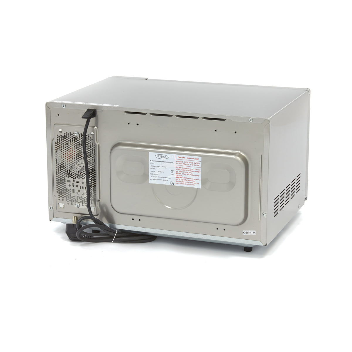 Four à micro-ondes professionnel 1000W - 20 programmes - Assiettes 32 cm - Idéal CHR 25 L Maxima - vue 5 - Four micro-ondes pro CHR - Cuistéo