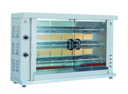 Rôtissoire à gaz 3 broches 12 - 15 poulets 1320x460x880 mm 12 L 0.1 kW Combisteel - Rôtissoire à gaz professionnel CHR - matériel cuisine pro - Cuistéo