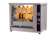 Rôtissoire électrique 3 broches 16 - 20 poulets 1020x640x830 mm 16 L 5.4 kW Combisteel - Rôtissoire électrique professionnel CHR - matériel cuisine pro - Cuistéo