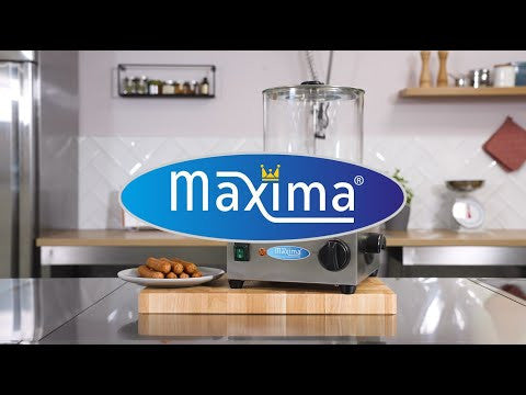 Réchauffe-saucisses - diam 20 x 24cm - Compatible lave-vaisselle 800 W Maxima - vue 5 - Appareil hot-dog pro CHR - Cuistéo