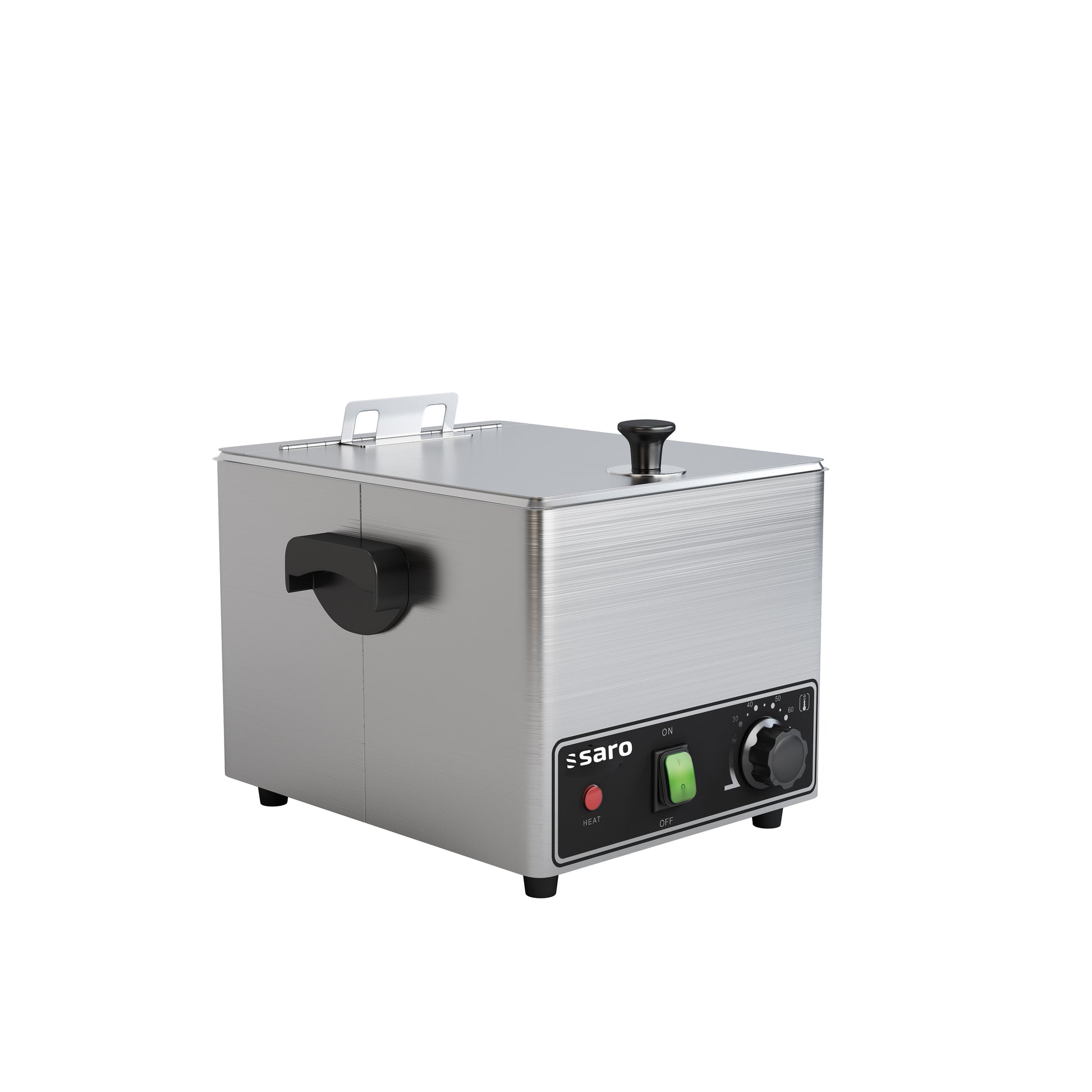 Chauffe-saucisses - Inox - Couvercle - 0.9kW Saro - Appareil hot-dog professionnel CHR - matériel cuisine pro - Cuistéo