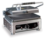 Grill de contact plaque nervurée 500 mm 2.5 kW Combisteel - Grill panini professionnel CHR - matériel cuisine pro - Cuistéo