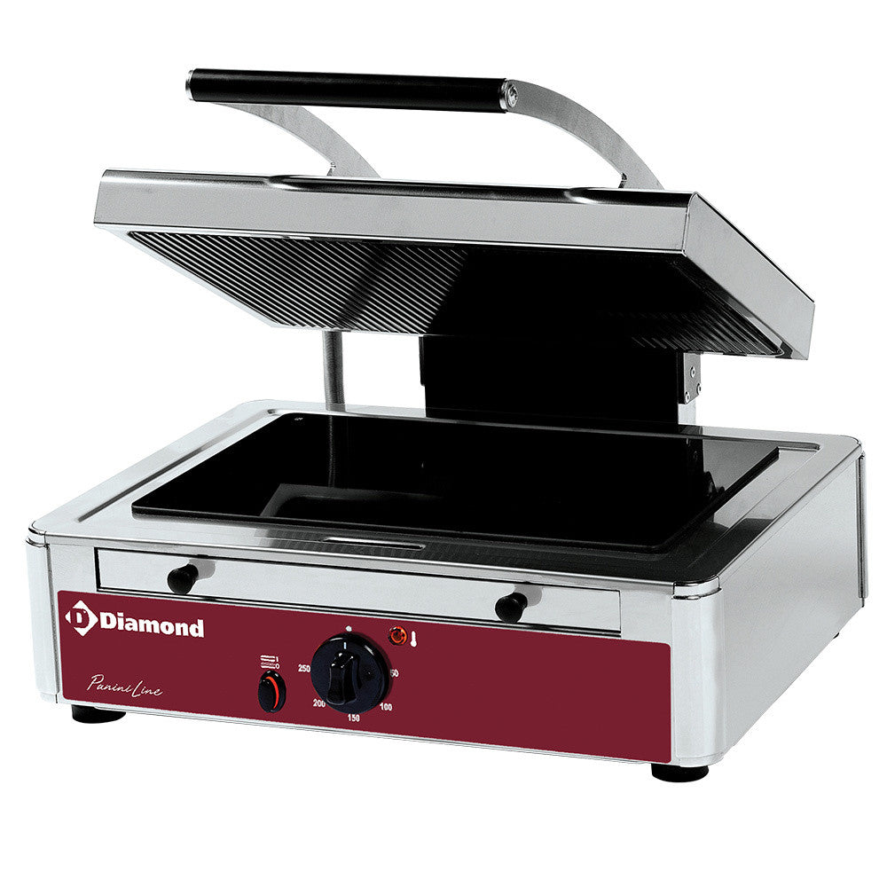 Grill panini medium vitrocéramique - Diamond