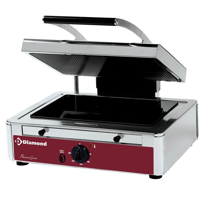 Grill panini medium vitrocéramique - Diamond