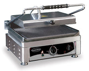 Grill de contact 500 mm plaque nervurée 3 kW Combisteel - Grill panini professionnel CHR - matériel cuisine pro - Cuistéo