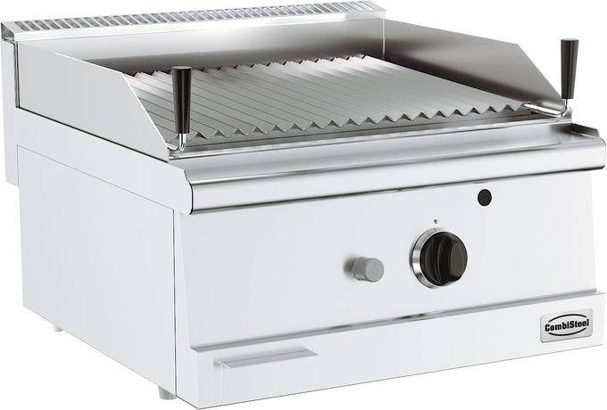 Grill pierre lavique gaz 600x600x300 mm 8.5 kW Combisteel - Grill pierre de lave professionnel CHR - matériel cuisine pro - Cuistéo