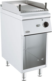Grill pierre lavique gaz 400x700x900 mm 9 kW Combisteel - Grill pierre de lave professionnel CHR - matériel cuisine pro - Cuistéo