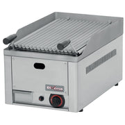Grill pierre de lave 1/2 module 4kw - Diverso