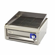 Grill professionnel - Double unité - 60 cm de profondeur - Gaz 9.0 kW Maxima - Grill pierre de lave professionnel CHR - matériel cuisine pro - Cuistéo