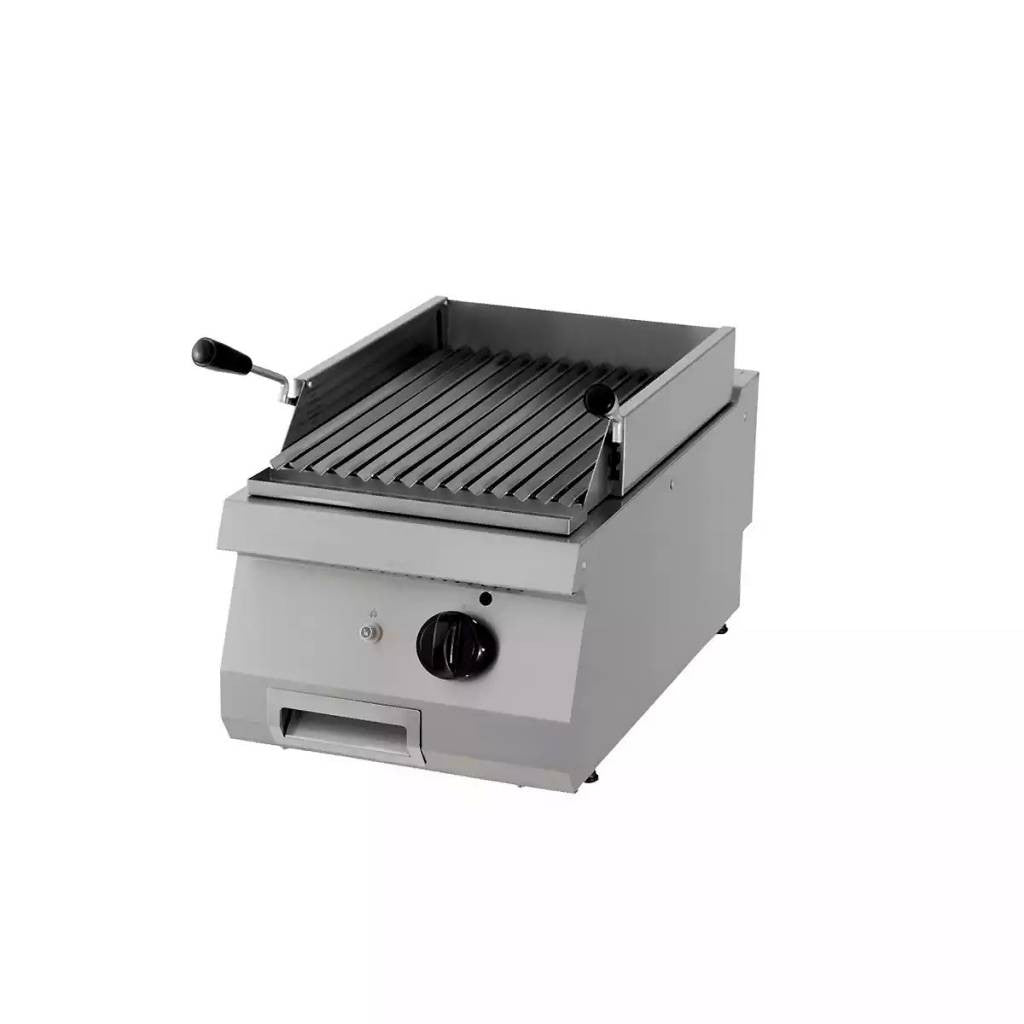 Grill en pierre de lave - Unité individuelle - Gaz 1.5 L 1 kW Maxima - Grill pierre de lave professionnel CHR - matériel cuisine pro - Cuistéo