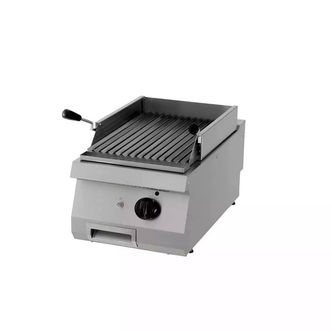 Grill en pierre de lave - Unité individuelle - Gaz 1.5 L 1 kW Maxima - Grill pierre de lave professionnel CHR - matériel cuisine pro - Cuistéo