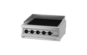 Grill à charbon de bois - Double unité - Gaz 20.0 kW Maxima - Grill pierre de lave professionnel CHR - matériel cuisine pro - Cuistéo