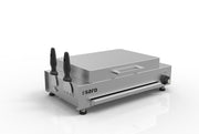 Grill Professionnel - Inox - Température 80-320°C - Barres Chauffées - Nettoyage Facile Saro - Grill pierre de lave professionnel CHR - matériel cuisine pro - Cuistéo