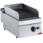 Grill pierre de lave gaz - grille fonte - Diamond