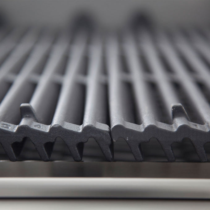 Grill pierre de lave gaz - grille fonte - Diamond